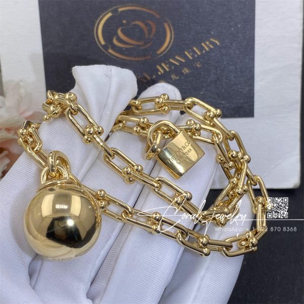 Tiffany Hardwear Small Wrap Bracelet In Yellow Gold (5)