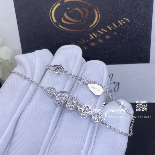 Chaumet Joséphine Ronde D’aigrettes Bracelet White Gold, Diamonds 083861 (1)