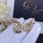 Chopard Happy Emotions Rose Gold Diamond Earrings 83a018 5301 (2)