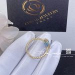 Boucheron Serpent Boheme Couleur Yellow Gold Turquoise Ring Jrg02856 (5)