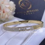 Messika Move Noa Bangle Pm Pavé Yellow Gold Diamond Bracelet 10093 Yg (1)