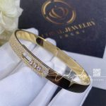 Messika Move Noa Pavé Bangle Yellow Gold Diamond Bracelet 06371 Yg (5)