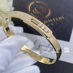 Messika Move Noa Pavé Bangle Yellow Gold Diamond Bracelet 06371 Yg (6)