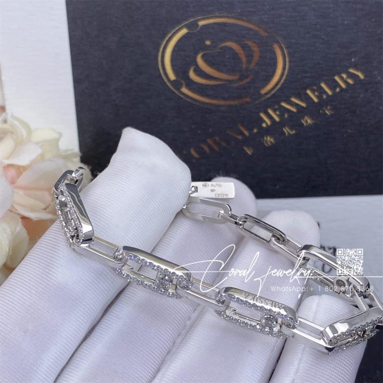 Messika Move Uno Multi White Gold Diamond Bracelet 12187 Wg (5)