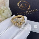 Roberto Coin Venetian Princess Ring In 18kt Yellow Gold With Diamonds. Medium Version (6)