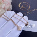 Roberto Coin Princess Flower Pendant Rose Gold With Diamonds 9mm (2)