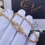 Fred Force 10 Bracelet 18k Yellow Gold And Diamonds Medium Model Yellow Gold Link (2)