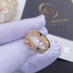 Hermes Kelly Rose Gold Diamonds Ring (4)