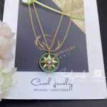 Large Medium Rose Des Vents Medallion Yellow Gold, Diamond And Malachite (1)