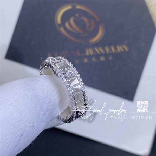 Marli Life Full Diamond Ring In White Gold (1)