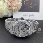 Audemars Piguet Royal Oak 26331st Steel Custom Moissanite Set Skeleton (10)