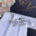 Chanel Cc Logo Earrings Small Version 18k White Gold, Diamonds (3)