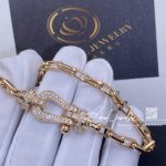 Force 10 Bracelet 18k Pink Gold And Diamonds Large Model Pink Gold Chain (4)