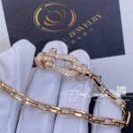 Force 10 Bracelet 18k Pink Gold And Diamonds Large Model Pink Gold Chain (5)