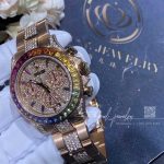 Rolex Cosmograph Daytona Rainbow Pave Rose Gold 116595rbow 0002 (3)