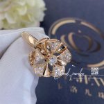 Bulgari Divas’ Dream Ring Rose Gold Diamonds Ref. An857078 (4)