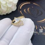 Bulgari divas’ dream ring in yellow gold, mother of pearl and diamonds ref. 353800 (1)