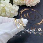 Bulgari divas’ dream ring in yellow gold, mother of pearl and diamonds ref. 353800 (4)
