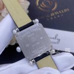 Charles Oudin Pansy Retro With Pearls Watch Medium 24mm Arabic Style Black Straps (5)