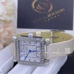 Charles Oudin Pansy Retro With Pearls Watch Medium 24mm Arabic Style Whitestraps (5)