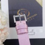 Charles Oudin Pansy Retro With Pearls Watch Medium 24mm Pink Straps (3)