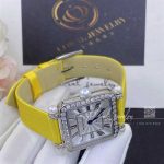 Charles Oudin Pansy Retro With Pearls Watch Medium 24mm Yellow Straps (7)