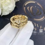 Bulgari Serpenti Viper Two Coil 18 Kt Yellow Gold Ring Ref. 357869 (3)