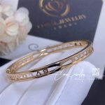 Bulgari B.zero1 18 Kt Rose Gold Bangle Bracelet With Bvlgari Logo On The Spiral Ref. 356239 (3)