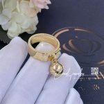 Tiffany 18k Yellow Gold Hardwear Dangle Ball Band Ring (7)