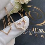 Tiffany Heart Pendant In 18k Rose Gold With Diamonds Small (1)