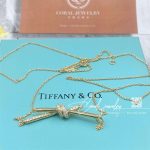 Tiffany Knot Pendant In Yellow Gold With Diamonds (10)