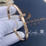 Tiffany T T1 Hinged Bangle In Rose Gold (2)