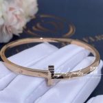 Tiffany T T1 Hinged Bangle In Rose Gold (5)