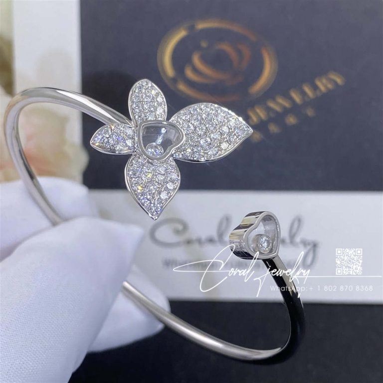 Chopard Happy Butterfly X Mariah Carey Bangle, Ethical White Gold, Diamonds @858536 1002 (6)