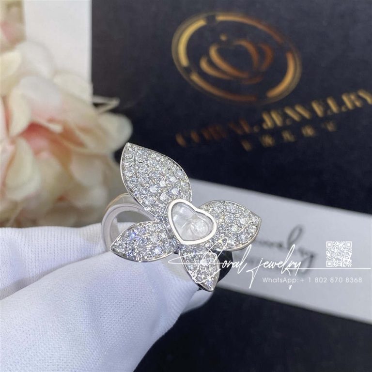 Chopard Happy Butterfly X Mariah Carey Ring, Ethical White Gold, Diamonds @828536 1010 (1)