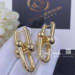 Tiffany Hardwear Large Link Earrings In Yellow Gold (3)