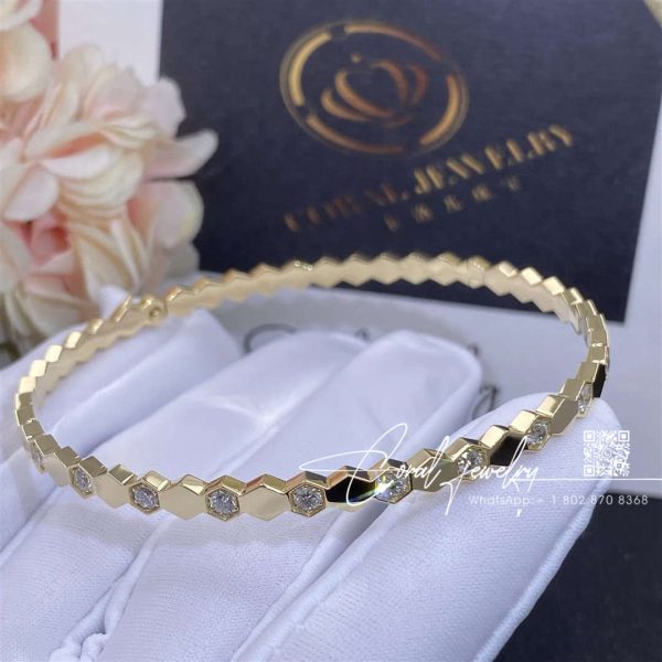 Chaumet Bee My Love Bracelet Yellow Gold, Diamonds 083439 (2)