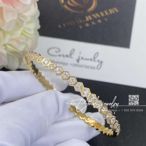 Chaumet Bee My Love Bracelet Yellow Gold, Diamonds 083440 (4)