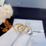 Chaumet Bee My Love Ring Yellow Gold, Diamonds, 2.5 Mm 081885 (4)