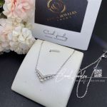 Chaumet Joséphine Aigrette Pendant White Gold, Pearls, Diamonds 084966 (5)