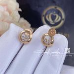 Chopard Happy Diamond Icon Earrings, Ethical Rose Gold, Diamonds 83a018 5001 (3)