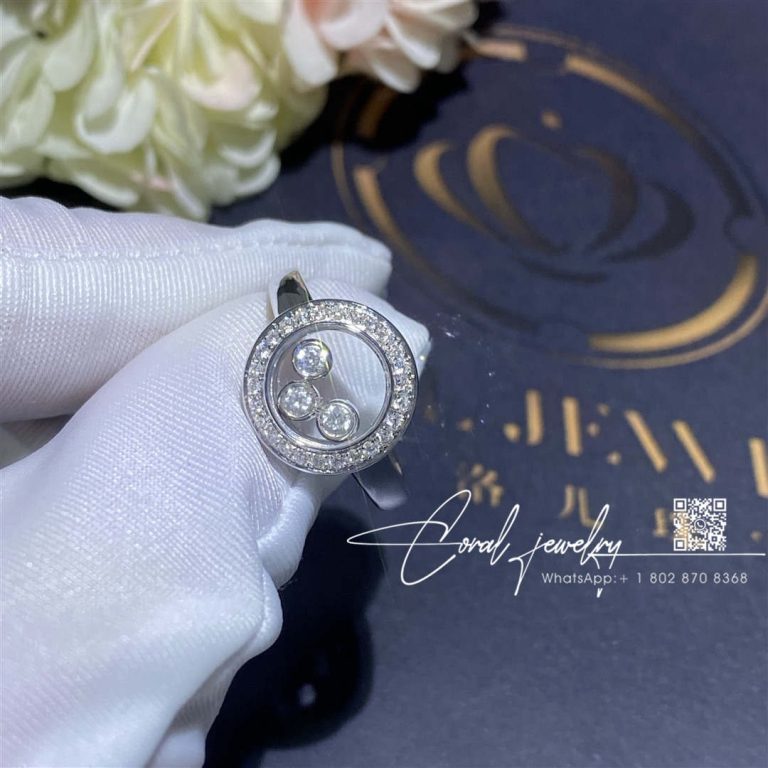 Chopard Happy Diamonds Icons White Gold Diamond Ring 829562 1039 (2)