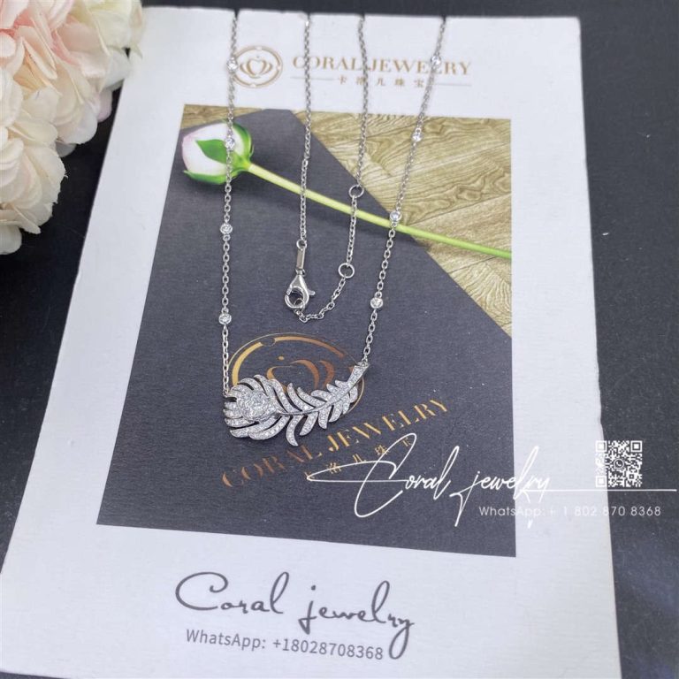 Boucheron Plume De Paon Pendant Jpn00590 (7)