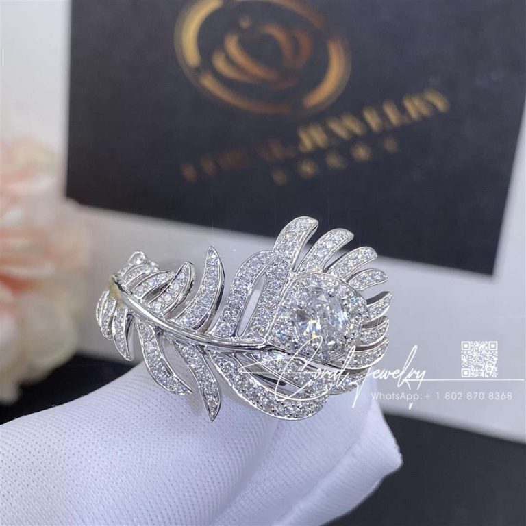 Boucheron Plume De Paon Small Ring Jrg02810 (1)