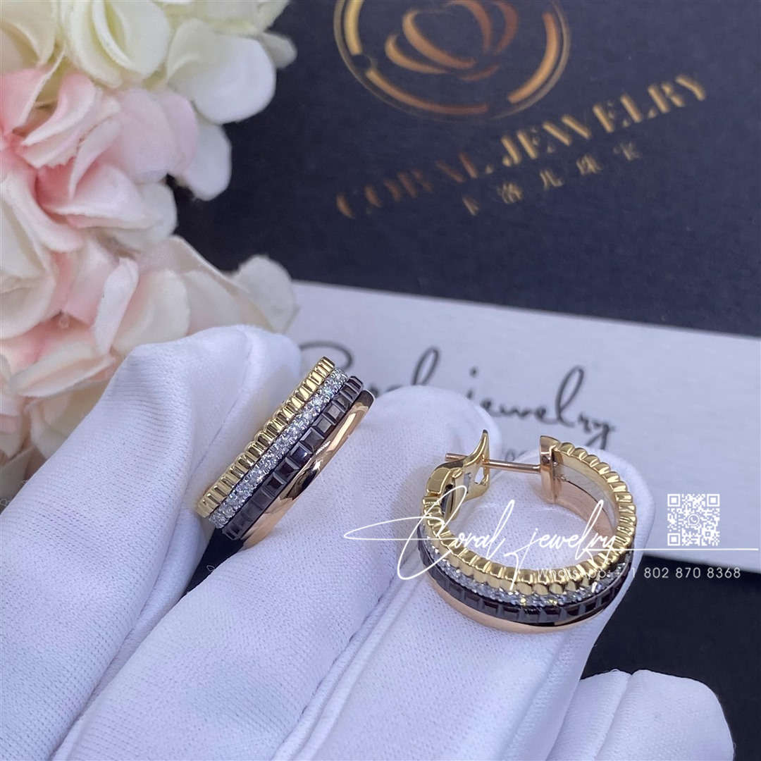Boucheron quatre classique hoop earrings jco00510 (3)