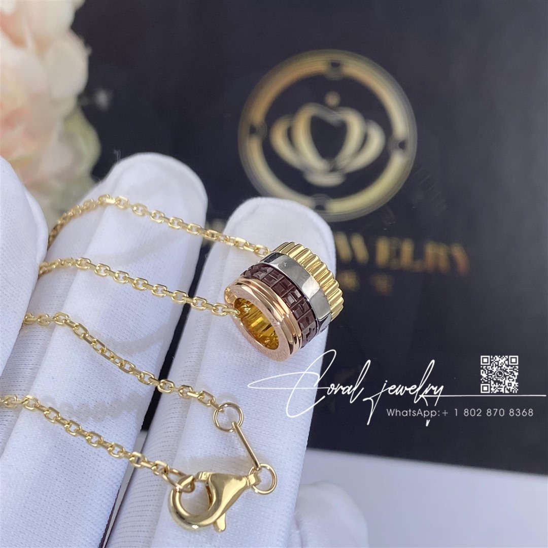 Boucheron Quatre Classique Mini Ring Pendant Jpn00547 (2)