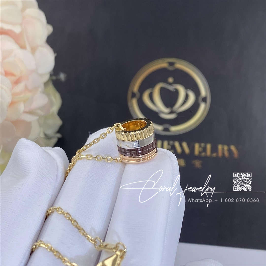 Boucheron Quatre Classique Mini Ring Pendant Jpn00547 (3)