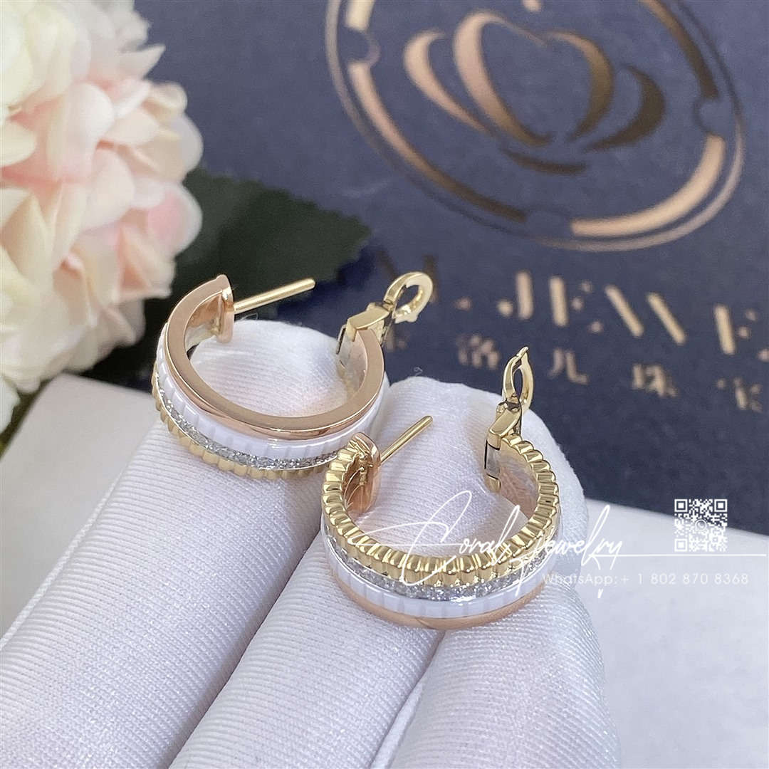 Boucheron Quatre White Edition Hoop Earrings Jco01469 (4)