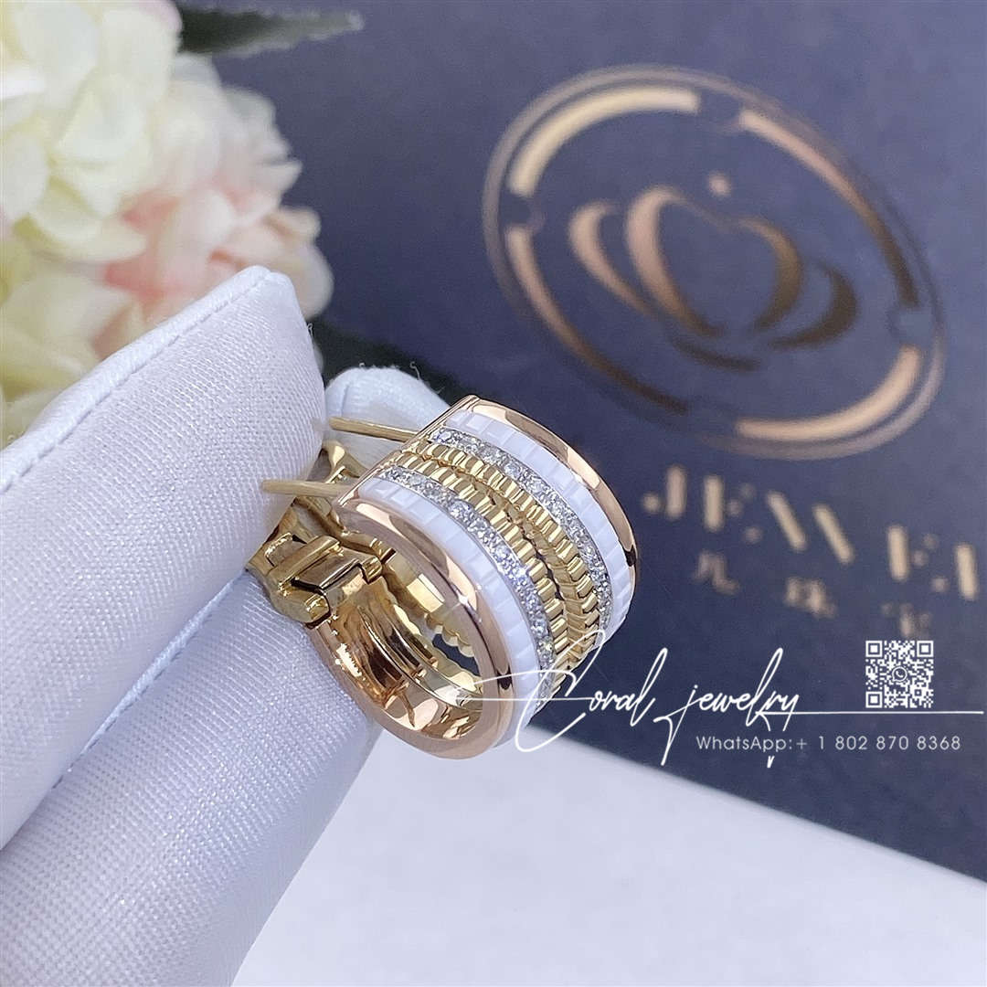 Boucheron Quatre White Edition Hoop Earrings Jco01469 (5)