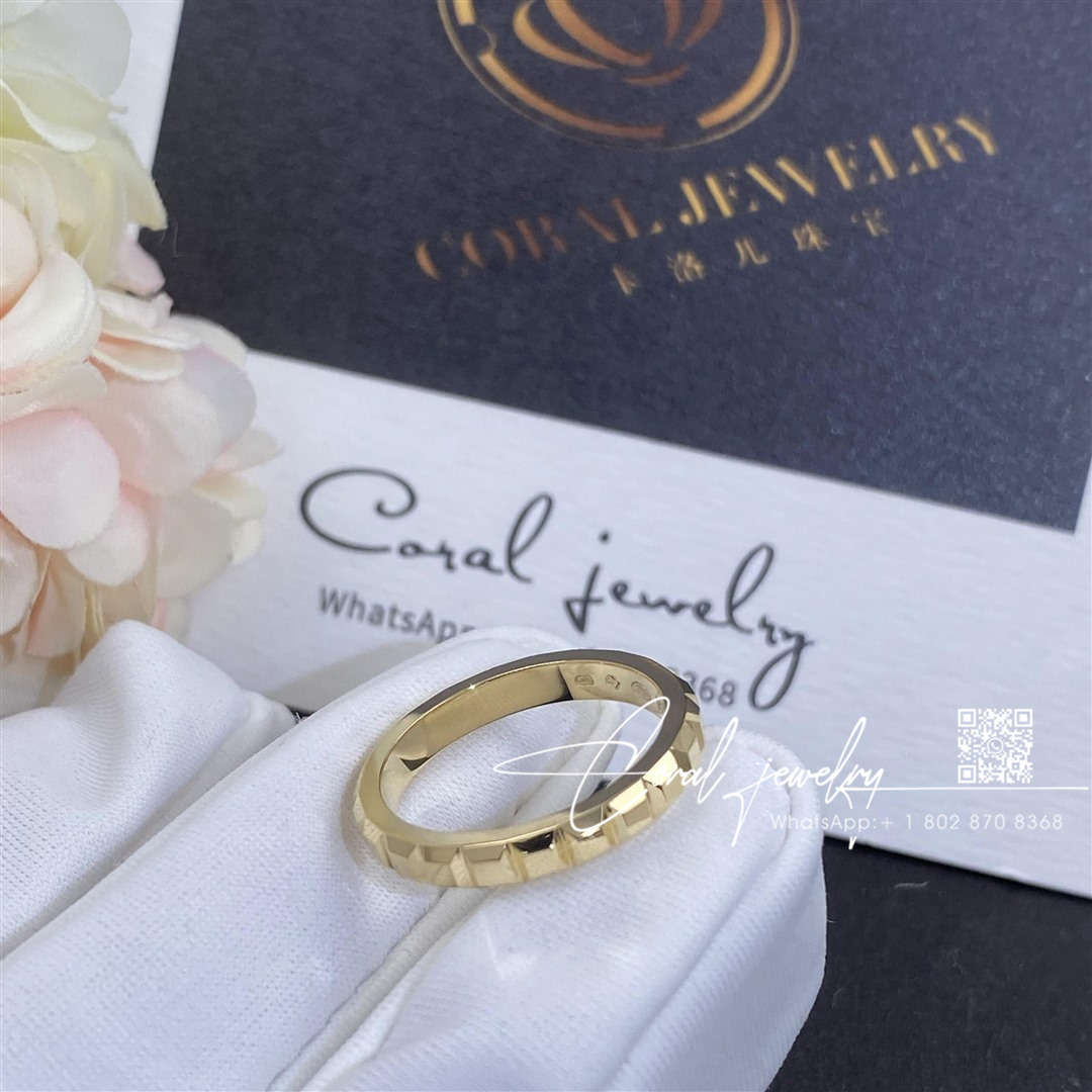 Boucheron quatre yellow gold ring jal00008 (19)